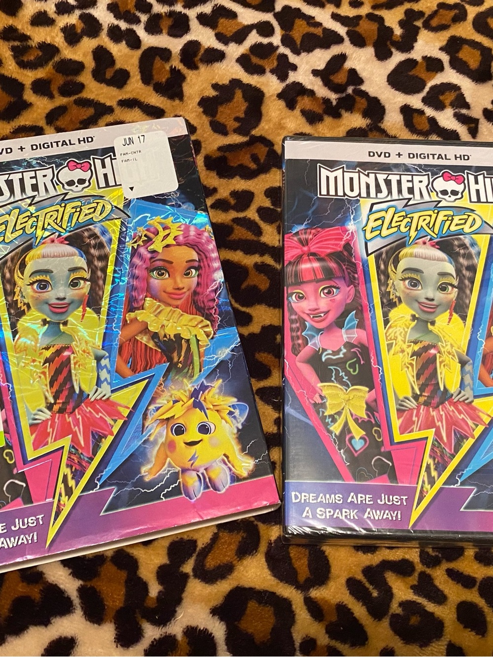 monster high Electrified DVD new in factory seal